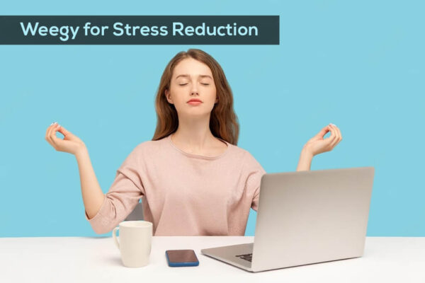 A good way to reduce stress is to weegy