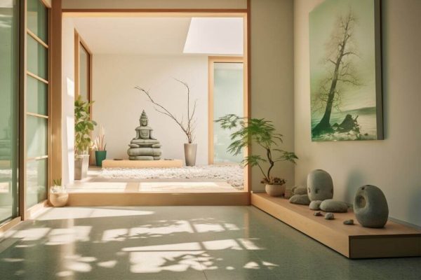 Zen Colors for Meditation Room